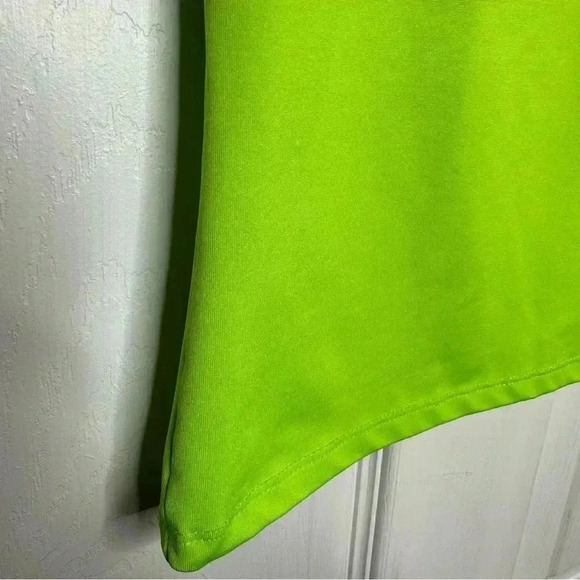 Ardene Mock Neck Tank Top Sleeveless Neon Green Size Medium - Picture 16 of 16